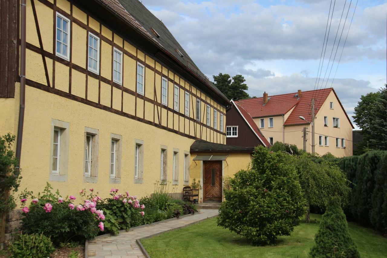 Ferienhof Cunnersdorf Apartment Kurort Gohrisch Exterior photo